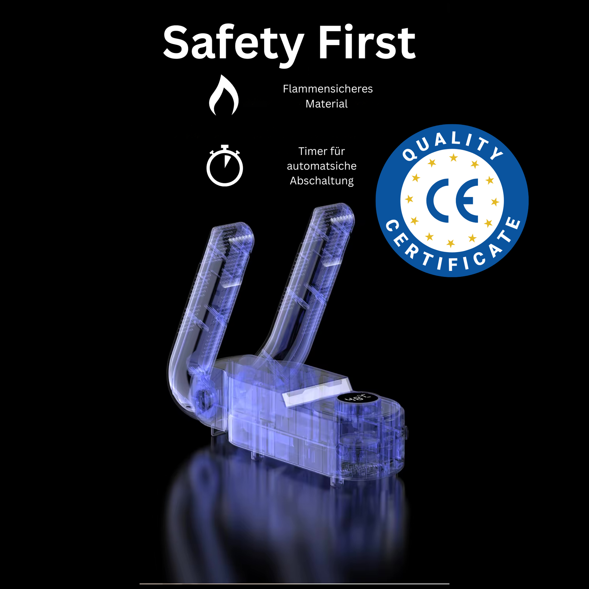 Schuhtrockner mit UV Licht